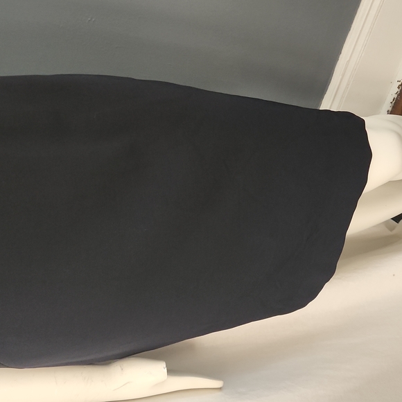 DVF BODYCONE STRETCH NAVY BLACK SZ 6 - Picture 5 of 13